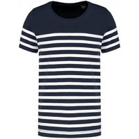 coole-fun-t-shirts T-Shirt Maritim Kinder T-Shirt mit Streifen Navy Matrosen Shirt Jungen + Mädchen Gr. 4 5 6 7 8 9 10 11 12 Jahre von coole-fun-t-shirts