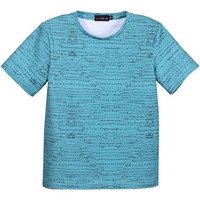 coolismo T-Shirt Print-Shirt für Jungen mit Splash-Print Rundhalsausschnitt, Alloverprint, Baumwolle von coolismo