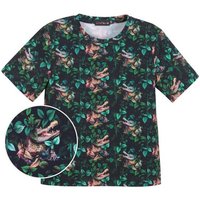 coolismo T-Shirt Print-Shirt für Jungen mit Tiermotiv-Krokodil von coolismo