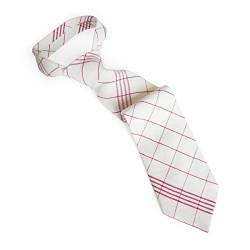 corpus delicti :: Krawatte/Schlips aus Geschirrtuch-Stoff rot/weiß – das Geschenk für Hobby-Köche von corpus delicti
