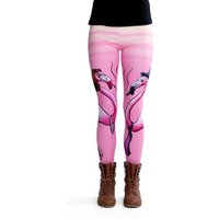 cosey Leggings Flamingo Line Leggings (Einheitsgröße) von cosey