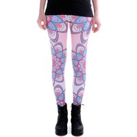 cosey Leggings Mandala Line Leggings (Einheitsgröße XS - L) von cosey