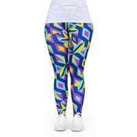 cosey Leggings Neon Line Leggings (Einheitsgröße XS - L) von cosey