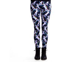 cosey Leggings Unicorn Line Leggings, Einhörner Leggings (Einheitsgröße S-L) von cosey