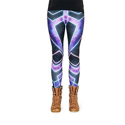 cosey - Neon Line Leggings (Einheitsgröße) - Design Cyber Pants von cosey