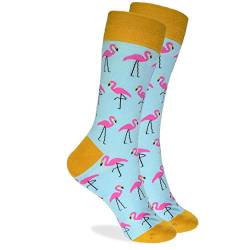 cosey - bunte Socken in Flamingo gelb (40-45) - 1 Paar von cosey