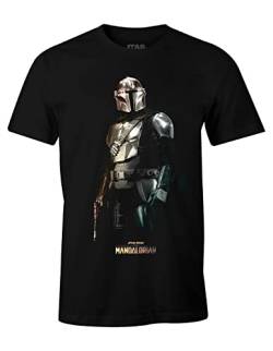 Star Wars Herren Meswmants056 T-Shirt, Schwarz, M von cotton division