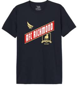 Ted Lasso « AFC Richmond » METEDLASTS013 T-Shirt Herren, Schwarz, Größe L von cotton division