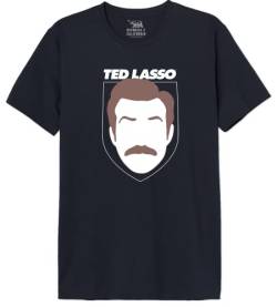 Ted Lasso « Poster » METEDLASTS012 T-Shirt Herren, Marine, Größe L von cotton division
