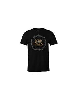 The Lord Of The Rings Herren Melotrmts003 T-Shirt, Schwarz, M von cotton division