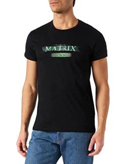 cotton division Herren MEMATRXTS007 t Shirt Damen, Noir, M von cotton division