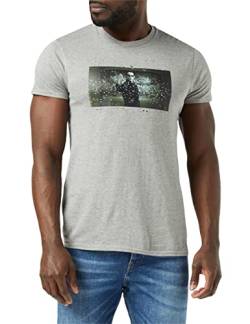 cotton division Herren MEMATRXTS010 t Shirt Damen, GRIS Melange, XXL von cotton division