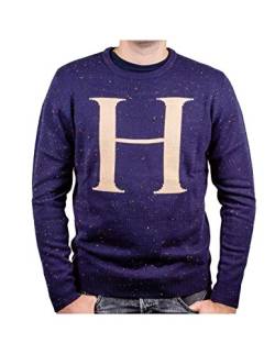 cotton division Herren Mehapompu014 Pullover, Marineblau, Large von cotton division