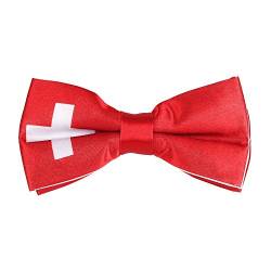 cravateSlim Fliege Schweizer Flagge - Flagge Schweiz von cravateSlim