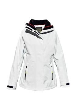 crazy4sailing Damen Segeljacke Brisbane Funktionsjacke, Farbe:White, Größe:XXL von crazy4sailing