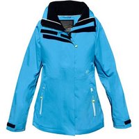 crazy4sailing Regenjacke Brisbane mit Fleece-Kragen, einrollbare Kapuze von crazy4sailing