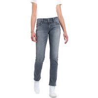 Cross Jeans Damen Jeans LOIE - Regular Fit - Grau - Grey Used von cross jeans