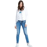 Cross Jeans Damen Jeans Loie - Regular Fit - Blau - Mid Blue von cross jeans