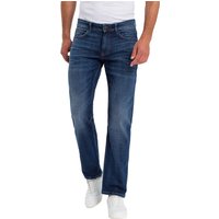 Cross Jeans Herren Jeans Antonio Relax Fit - Blau - Dark Mid Blue von cross jeans