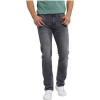 Cross Jeans Herren Jeans Damien - Slim Fit - Grau - Anhtracite von cross jeans