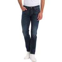 Cross Jeans Herren Jeans Dylan - Regular Fit - Blau - Dirty Blue von cross jeans