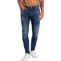 Cross Jeans Herren Jeans Scott - Skinny Fit - Blau - Mid Blue von cross jeans