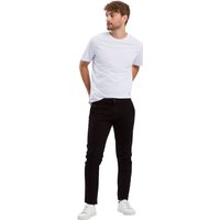 Cross Jeans Herren Slim Tapered Chino Hose Tapered Fit Schwarz von cross jeans