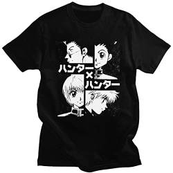 3D Druckten T-Shirts Sommer-Beiläufige Rundhalsausschnitt Kurze Hülsen Anime Hunter X Hunter Schöne Grafiken Locker Atmungsaktiv Lässig Kurzarm Kurzen Ärmeln Tees,d-1282,S von cshsb