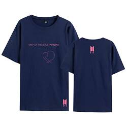 Kpop BTS Bangtan Boys T-Shirt Unisex Baumwolle Kurzarmshirt Kostüm für Kinder,d-2330,XL von cshsb