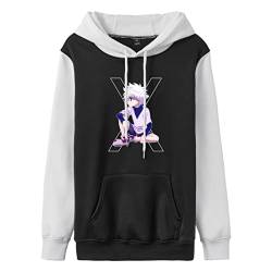 cshsb Anime Hunter x Hunter Sport Kapuzenpullover Unisex Langarm Gon Killua Hisoka Cosplay Hoodie,A,L von cshsb