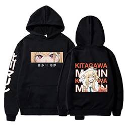 cshsb My Dress-Up Darling Kitagawa Marin Hoodie Herren Damen Langarm Merch,c-2536,A,XL von cshsb