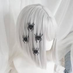 8 x Mini-Spinnen-Haarspangen für Halloween von cuhair