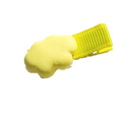 cuhair 1pc gelbe Wolke Kleinkind Kinder Mädchen Haarspange, Frauen Pony Haarspangen Seite Zubehör 01 von cuhair