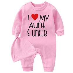 culbutomind Baby Zwillinge Strampler Body Junge Mädchen Ich liebte Meinen Onkel Und Meine Tante Fun Baby Geschenke Geburt Lustig Babykleidung von culbutomind