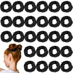 cutecool 60-teiliges Set aus Samt-Haarschleifen für Damen, elastisch, breites Haarband, dick, weich, Loop, für Damen von cutecool