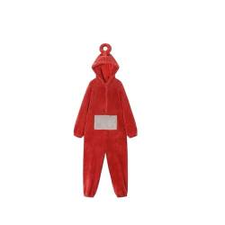 cutecool Pyjama Damen Warm Teletubbies Erwachsene Onesie Pyjamas Unisex Tier One-Piece Kostüm Cosplay Homewear Nachtwäsche Party-Rot-L… von cutecool