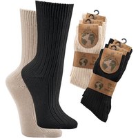 cwonlineshop Feinsocken Damen Socken Bio Baumwolle GOTS zertifiziert Bio-Baumwolle Farbe Schwarz (WA2156X)« (6-Paar, 3 er Bündel) (6-Paar) von cwonlineshop