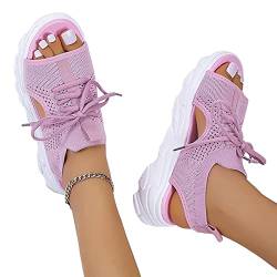 cypreason Schnürsandalen für Damen | Mode hohle Muffin-Sandalen - Damen-Sommer-Zehen-Plateausandalen-Schuhe für die tägliche Arbeit von cypreason