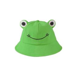 Lustiger Froschhut Fischerhut Herren Anglerhut Frosch Sonnenhut Buckethat Bucket Hut Unisex Eimerhut Faltbar Outdoor Hut Sommermütze Angel Kopfbedeckungen Mallorca Lustig Baumwolle von dalerno