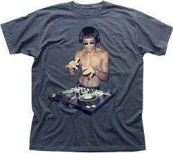Bruce DJ Lee Rave Tjesto Kug-Fu Lee Jun-Fan Charcoal T-Shirt FN Herren, dunkelgrau, M von dehen