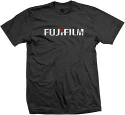 dehen GUDU Herren T-Shirt Fuji Film Kamera Logo Schwarz Schwarz, Schwarz , L von dehen