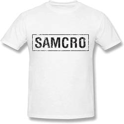 dehen Passion Samcro Herren-T-Shirt, Weiß, weiß, L von dehen