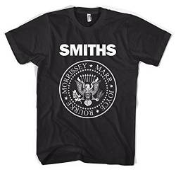 dehen The Smiths T-Shirt Morrissey Crest Unisex T-Shirt, Schwarz , XL von dehen
