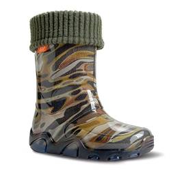 DEMAR Kinder Gummistiefel gefüttert STORMER LUX (Size 24/25 EU) Tarn von demar.