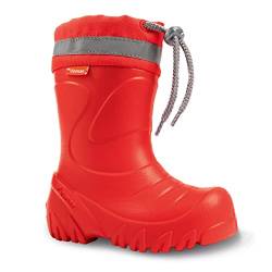 demar. Eva federleichte Kinder Gummistiefel mit Stulpe gefüttert Mammut-S (28/29, Rot) von demar.