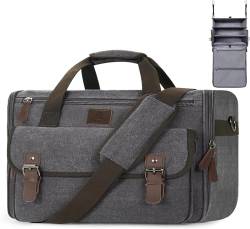 Reisetasche zum Aufhängen, Schrank-Organizer oder für Herren, GRAU, Reisetasche von densata