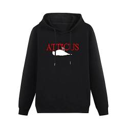 depin Atticus Alternative Personalise Hoodies Long Sleeve Pullover Loose Hoody Sweatershirt L von depin