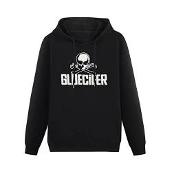 depin Funny Novelty Gluecifer Skull Hoodies Long Sleeve Pullover Loose Hoody Sweatershirt XL von depin