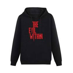 depin The Evil Within Logo - Hoodies Long Sleeve Pullover Loose Hoody Sweatershirt M von depin