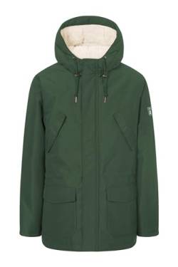 derbe Herren Regenjacke Winter Friese Festholm kombu green off white dunkelgrün weiss - XXL von derbe